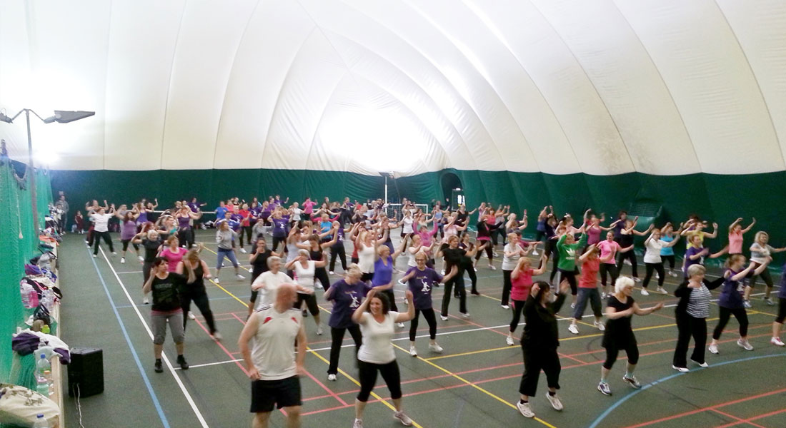 Air dome sports hall simple approval process